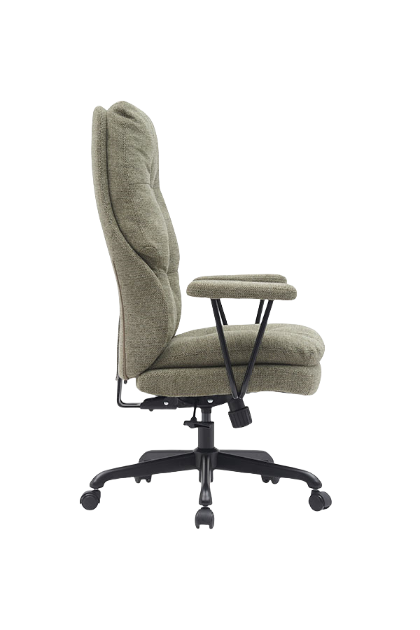 Office Chair High Back Ergonomic-Office Chair with Padded Armrest Swivel Chair with Wheels Computer Chair for Gaming