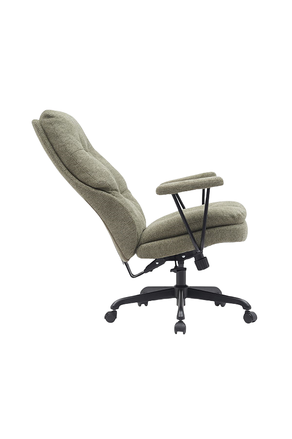 Office Chair High Back Ergonomic-Office Chair with Padded Armrest Swivel Chair with Wheels Computer Chair for Gaming